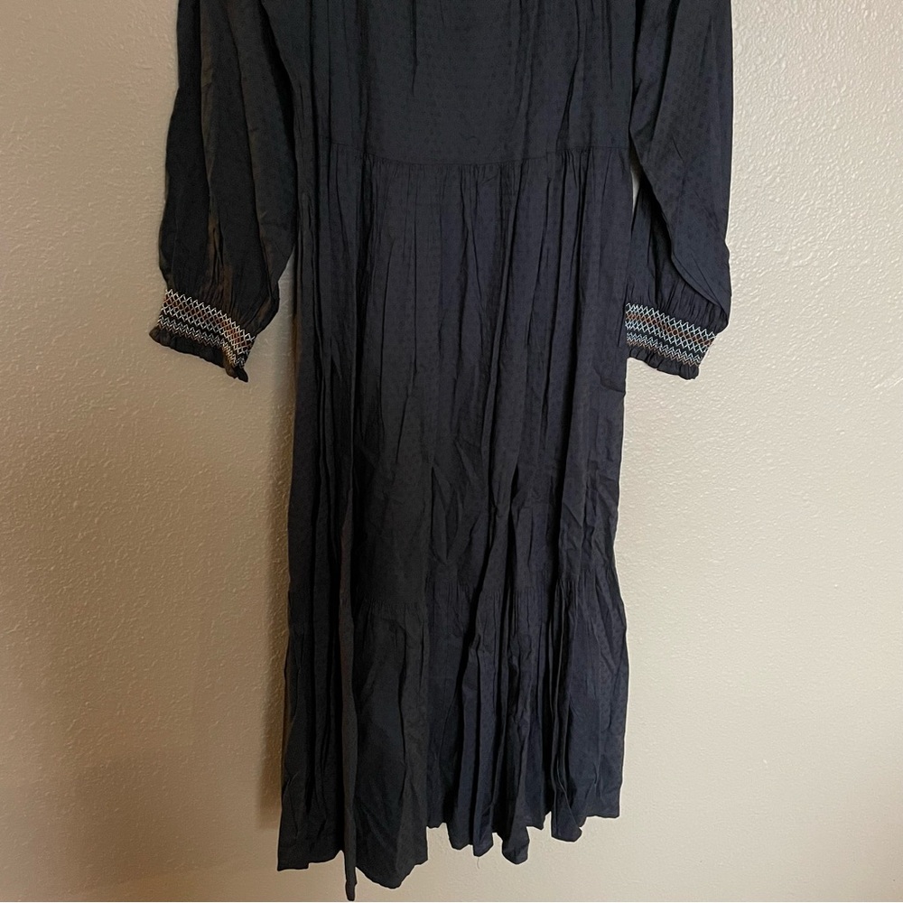 NWT! Universal Thread - Women’s Black Boho Western Dress Long Sleeve - Picture 14 of 14